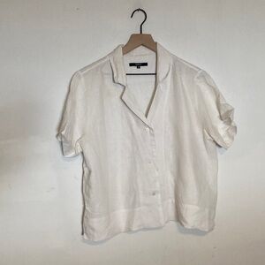 Quince Classic White Button Down Shirt
